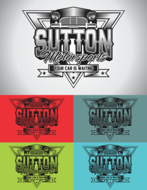 Diseño de Logo por Rendell Sueña para Sutton Motorsports | Diseño: #13667563