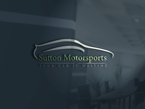 Diseño de Logo por taherswapon para Sutton Motorsports | Diseño: #13663878