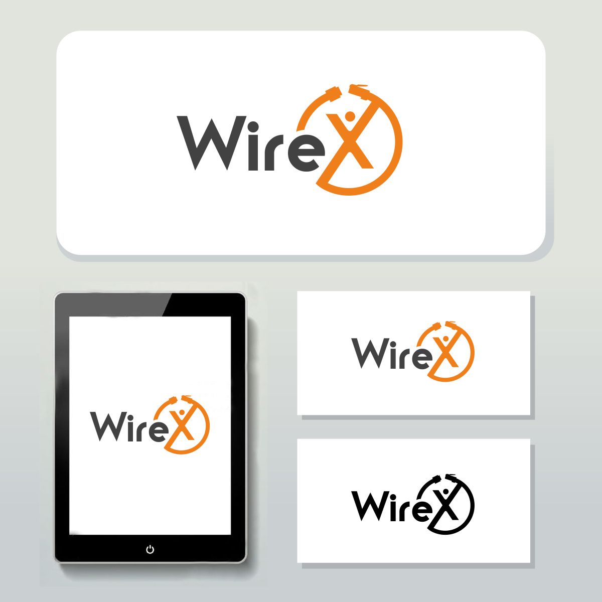 Logo Design by webeezine for WireX | Design #13674333
