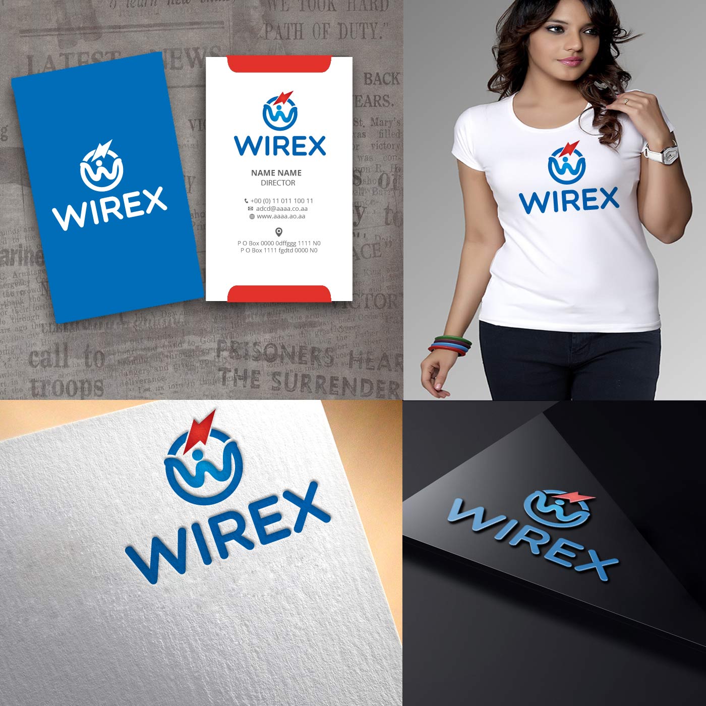 Logo Design by zebronicgraphic for WireX | Design #13679202