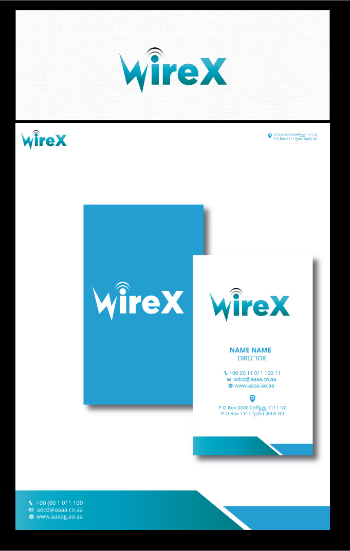 Logo Design by zebronicgraphic for WireX | Design #13679203