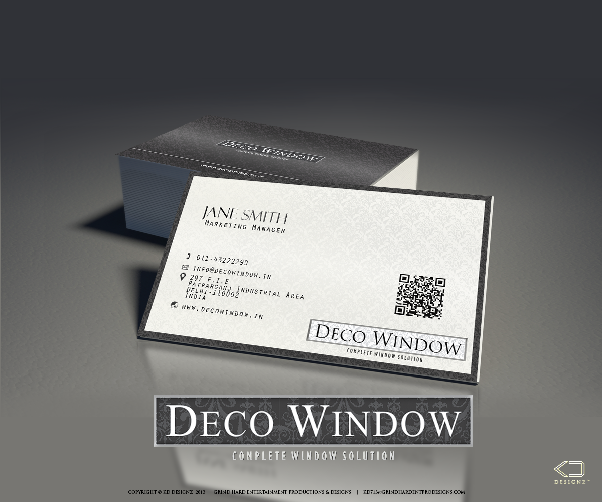 Business Card Design by KD Designz for this project | Design #2496855