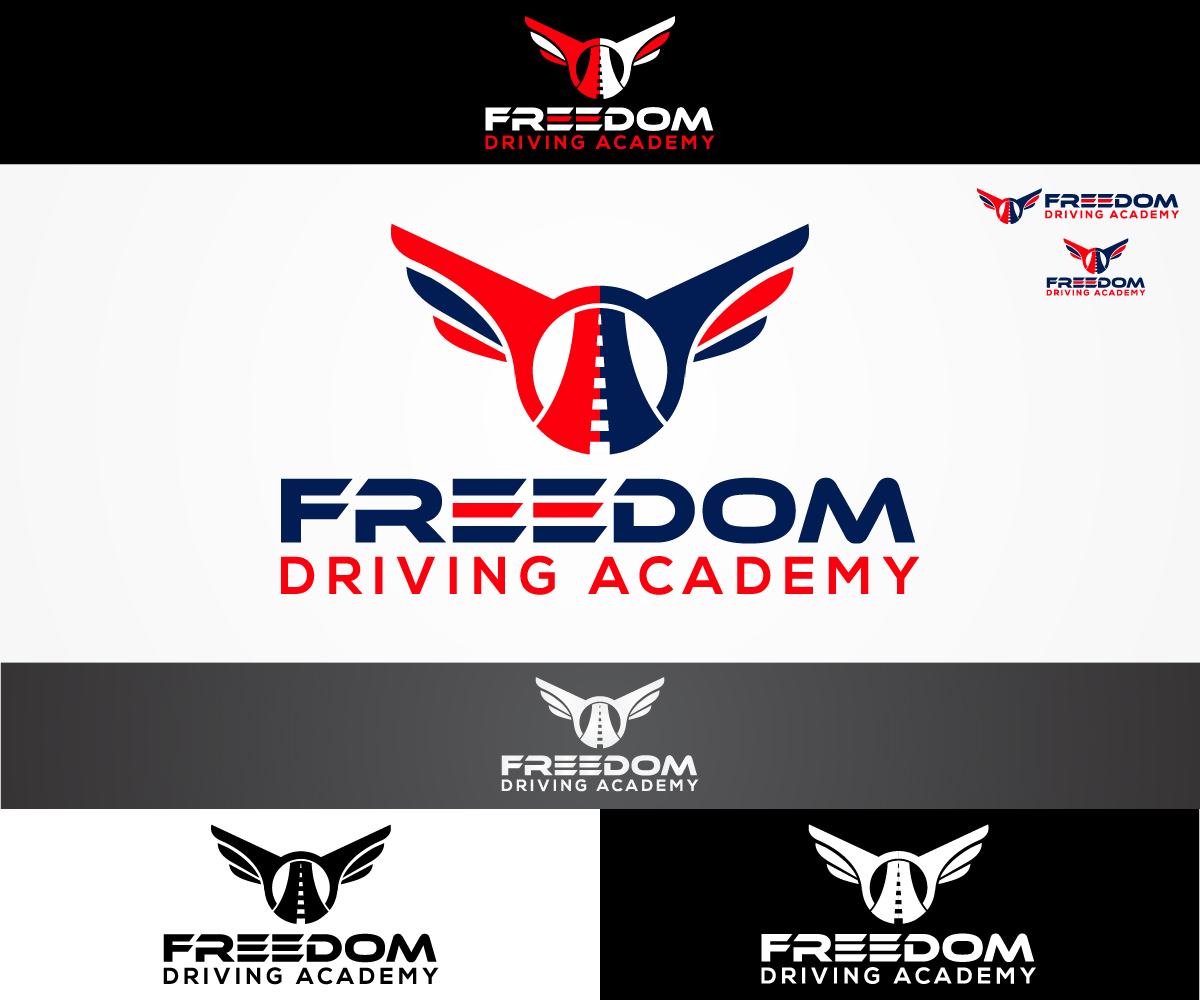 Logo-Design von sangeloenriquez für Freedom Driving Academy | Design #13673004