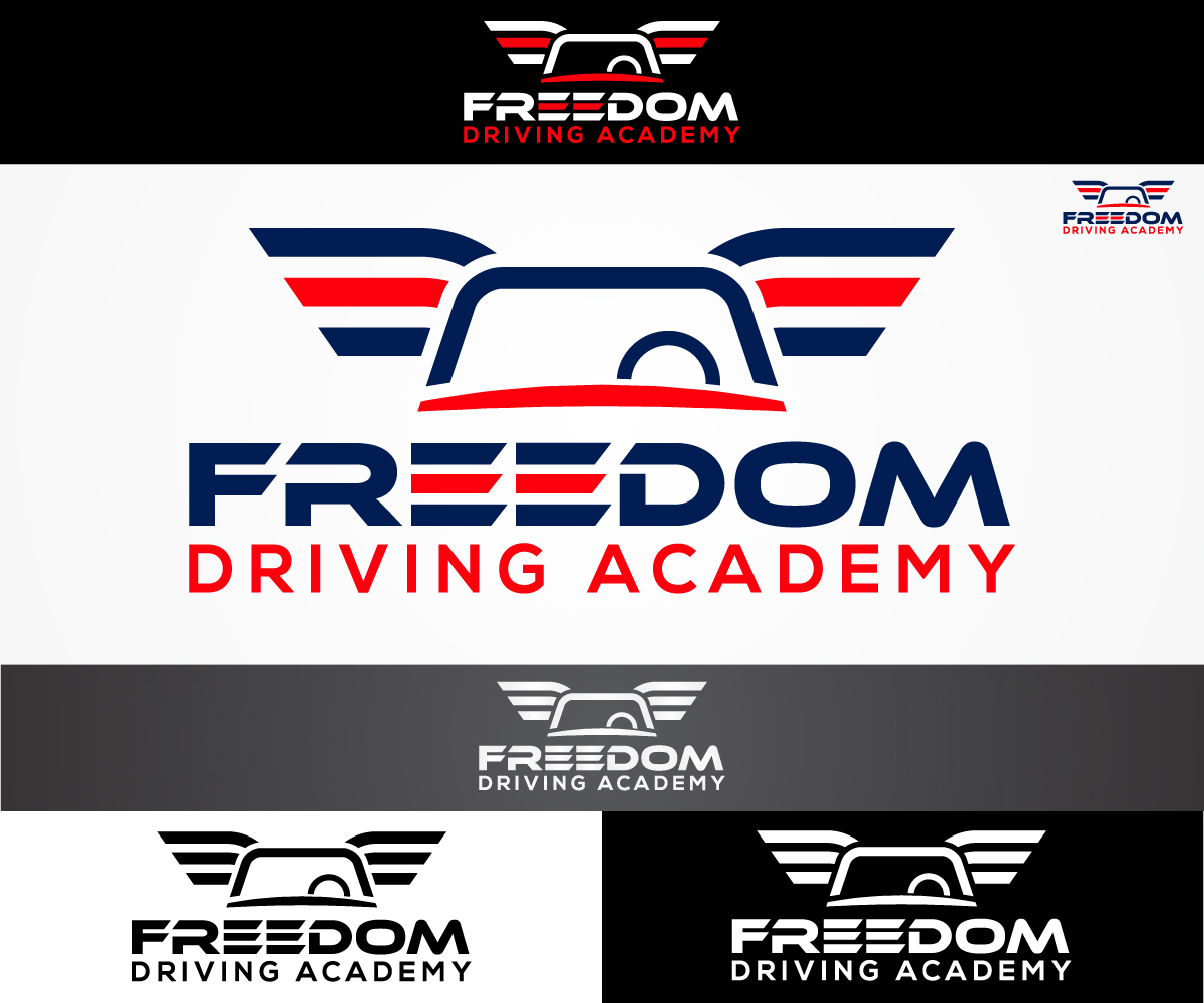 Logo-Design von sangeloenriquez für Freedom Driving Academy | Design #13673198