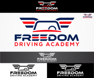 Logo Design by sangeloenriquez for Freedom Driving Academy | Design: #13673198