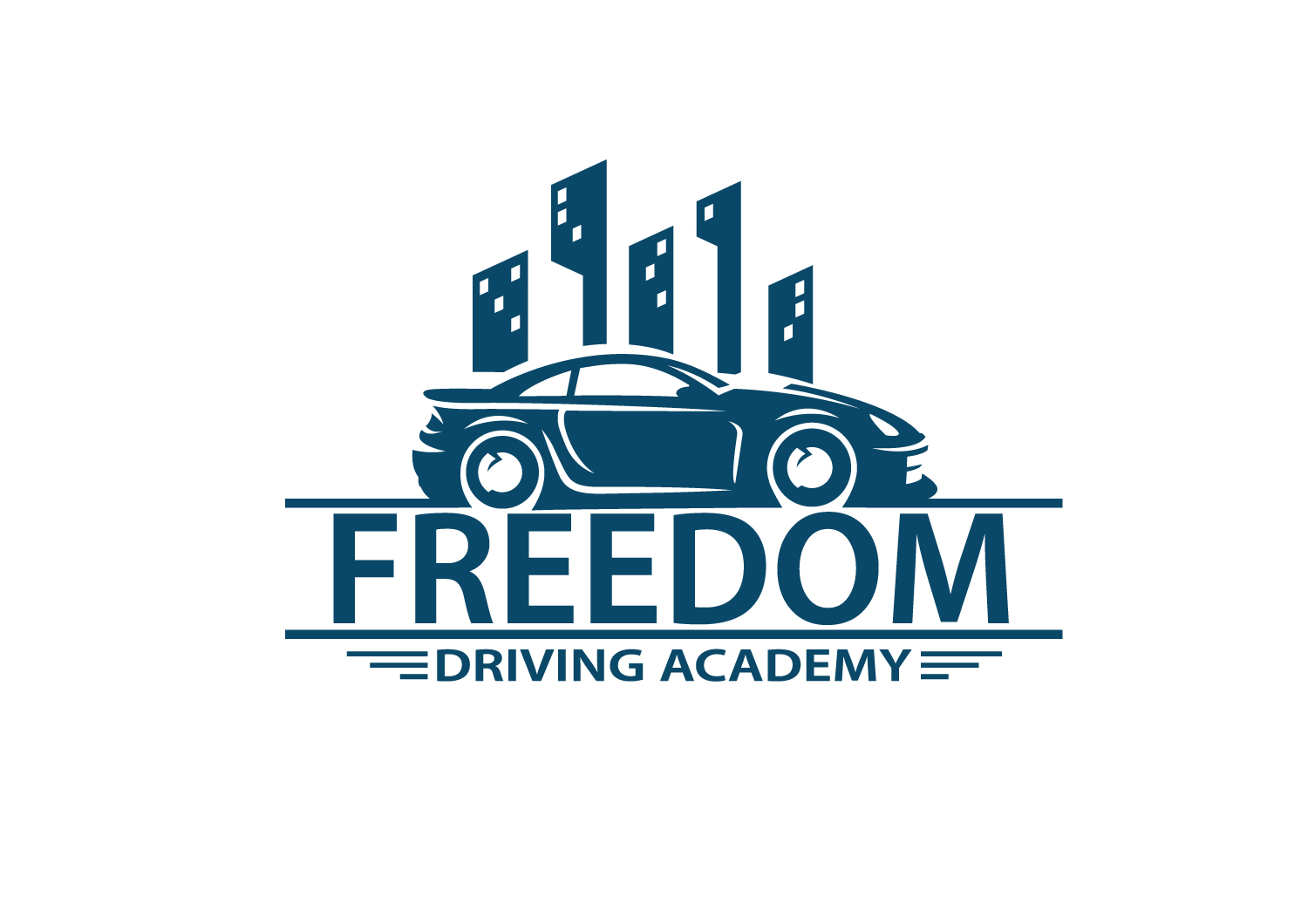 Logo Design by shachibelani for Freedom Driving Academy | Design #13738069