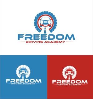 Logo Design by delu 003 for Freedom Driving Academy | Design: #13673112