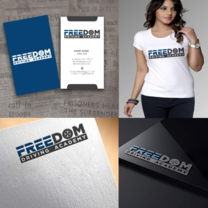 Logo Design by zebronicgraphic for Freedom Driving Academy | Design: #13669396