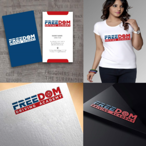 Logo Design by zebronicgraphic for Freedom Driving Academy | Design: #13691698
