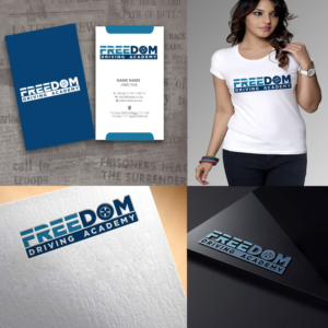 Logo Design by zebronicgraphic for Freedom Driving Academy | Design: #13691699