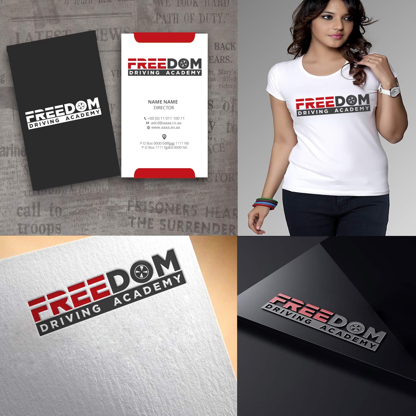 Logo-Design von zebronicgraphic für Freedom Driving Academy | Design #13691701
