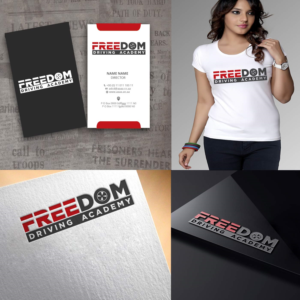 Logo Design by zebronicgraphic for Freedom Driving Academy | Design: #13691701