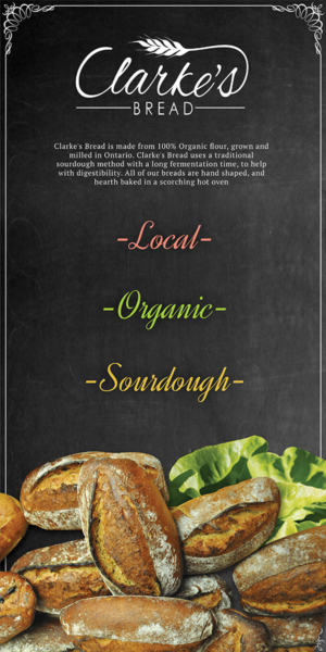 Poster Design by MNM for Clarke's Bread | Design #13656489