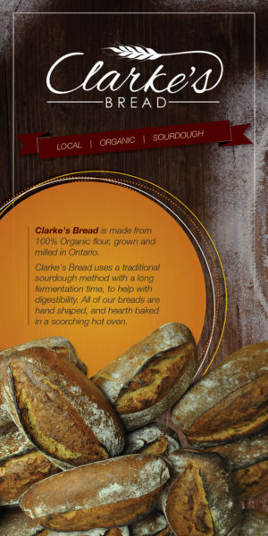 Poster Design by Vignesh Hardy for Clarke's Bread | Design #13667593