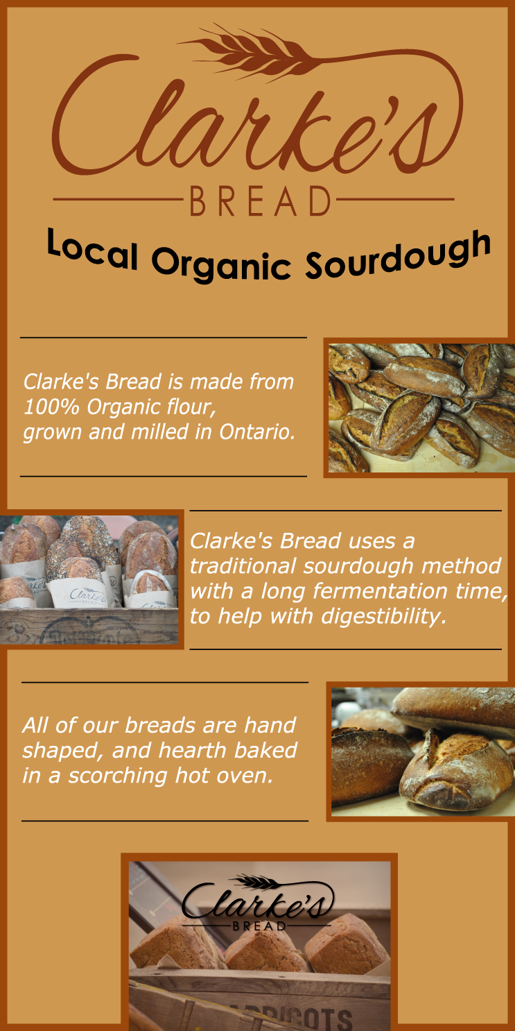 Poster Design by danieljbrooke for Clarke's Bread | Design #13679185