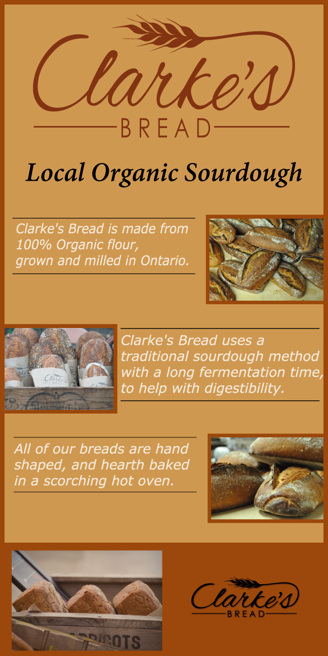 Design de Poster par danieljbrooke pour Clarke's Bread | Design #13679751