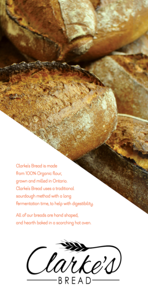 Poster Design by violet7chang for Clarke's Bread | Design #13671417