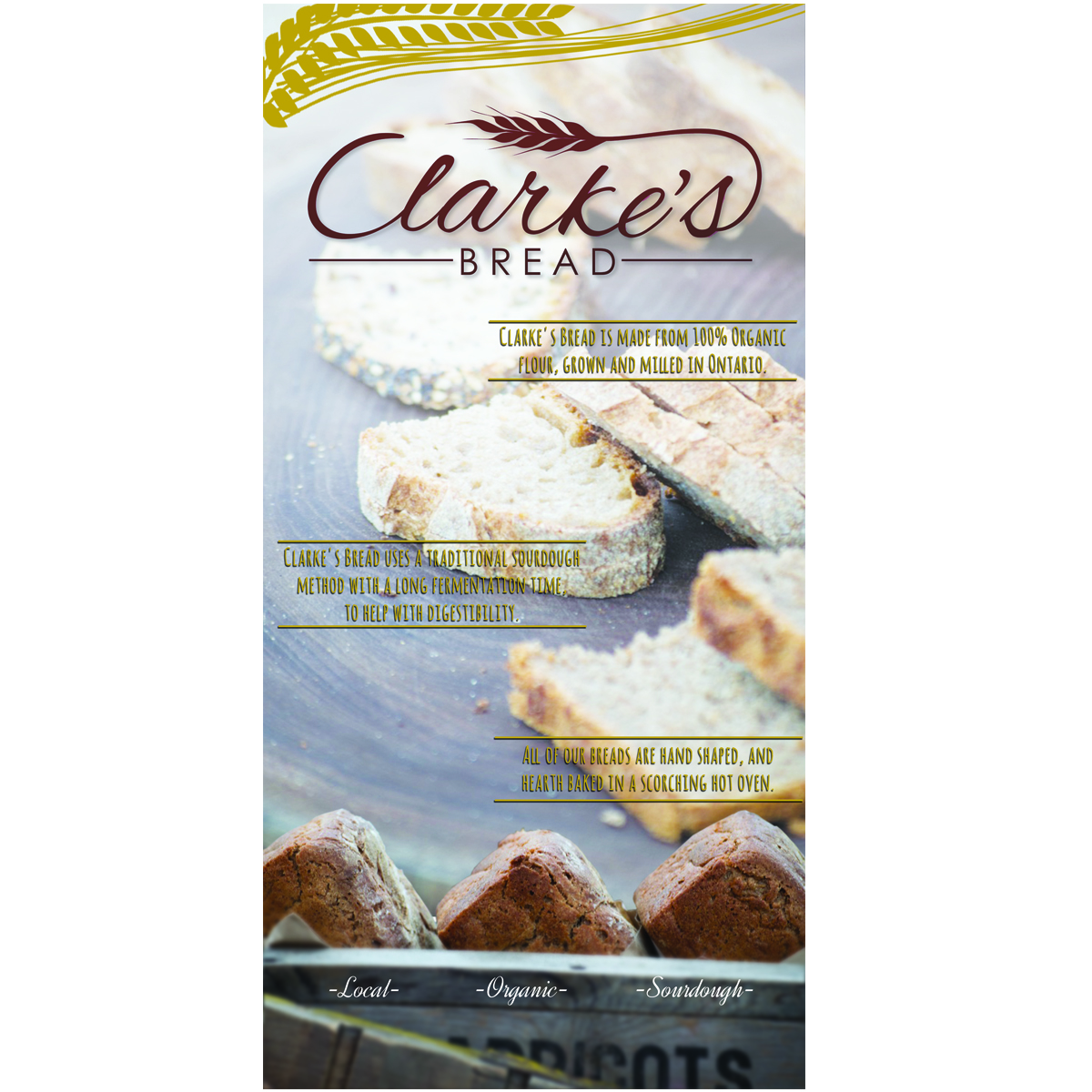 Poster Design by JoelEmmanuel for Clarke's Bread | Design #13660401