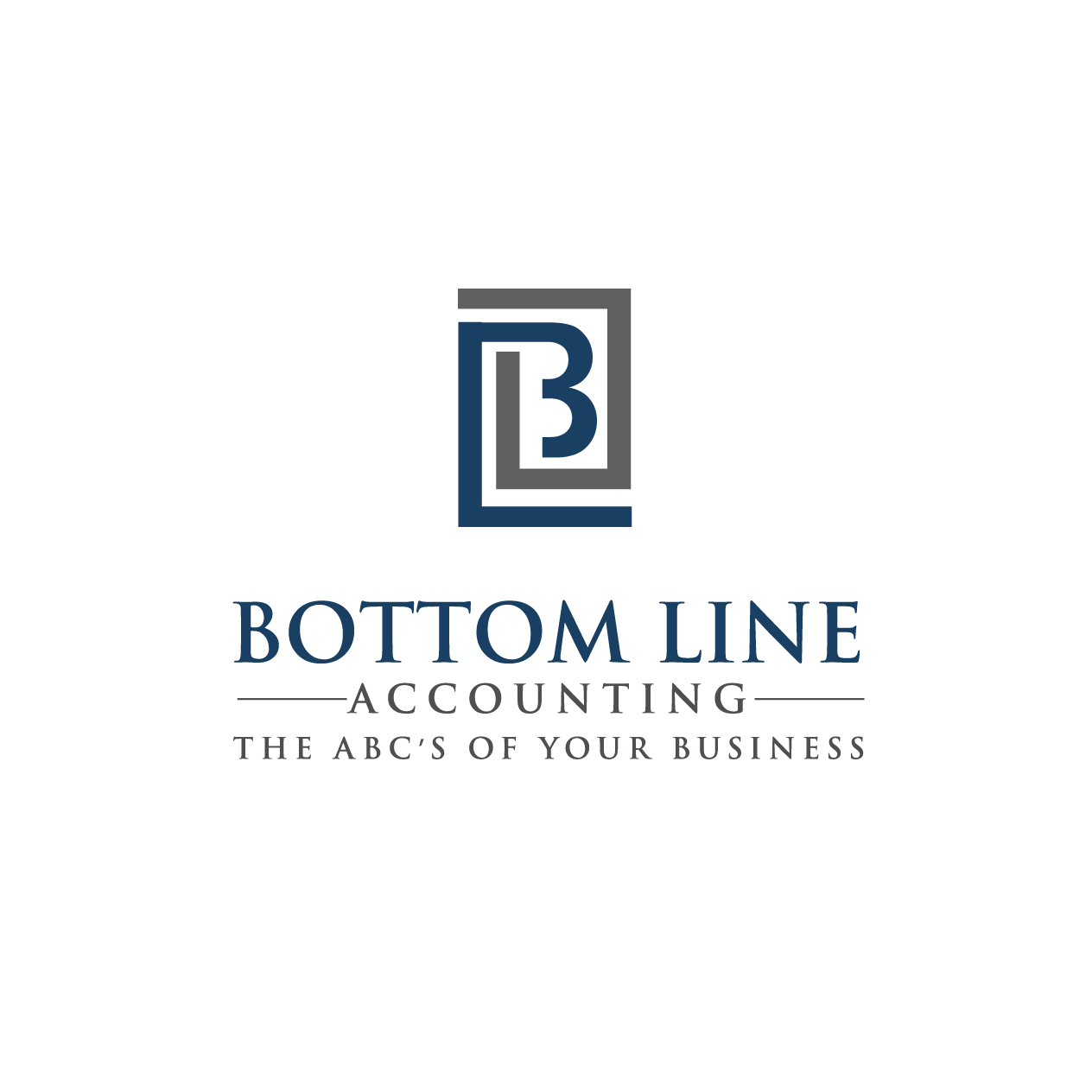 Logo Design by Wrique Design for Bottom Line Accounting, LLC | Design #13731424