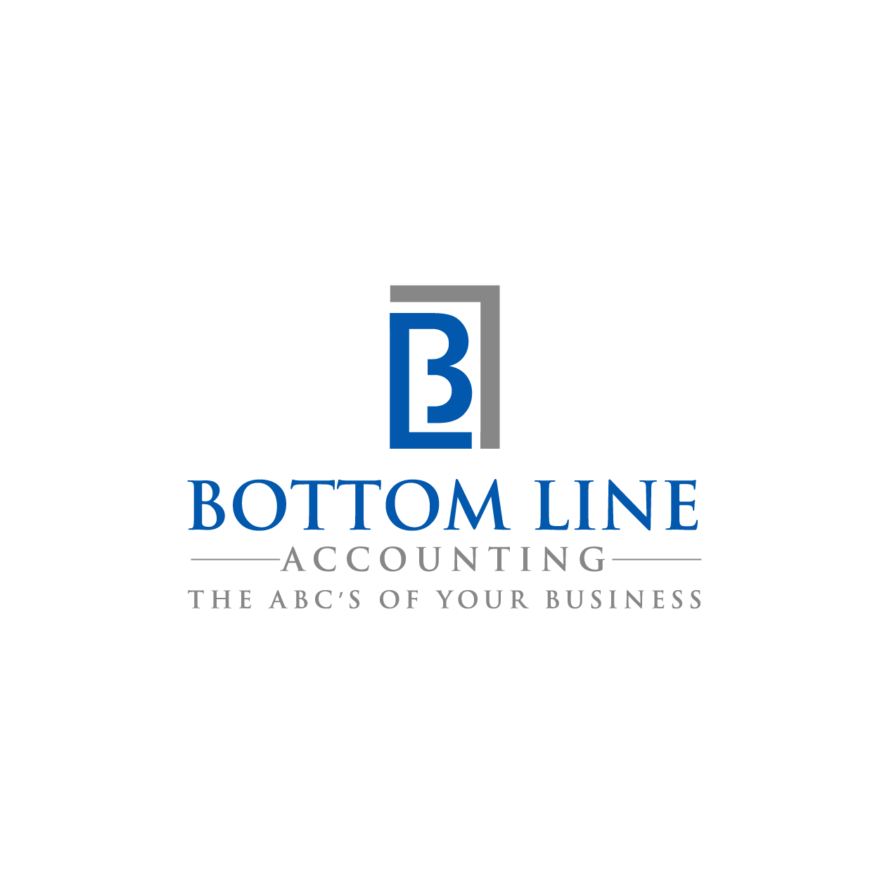 Logo Design by Wrique Design for Bottom Line Accounting, LLC | Design #13731571