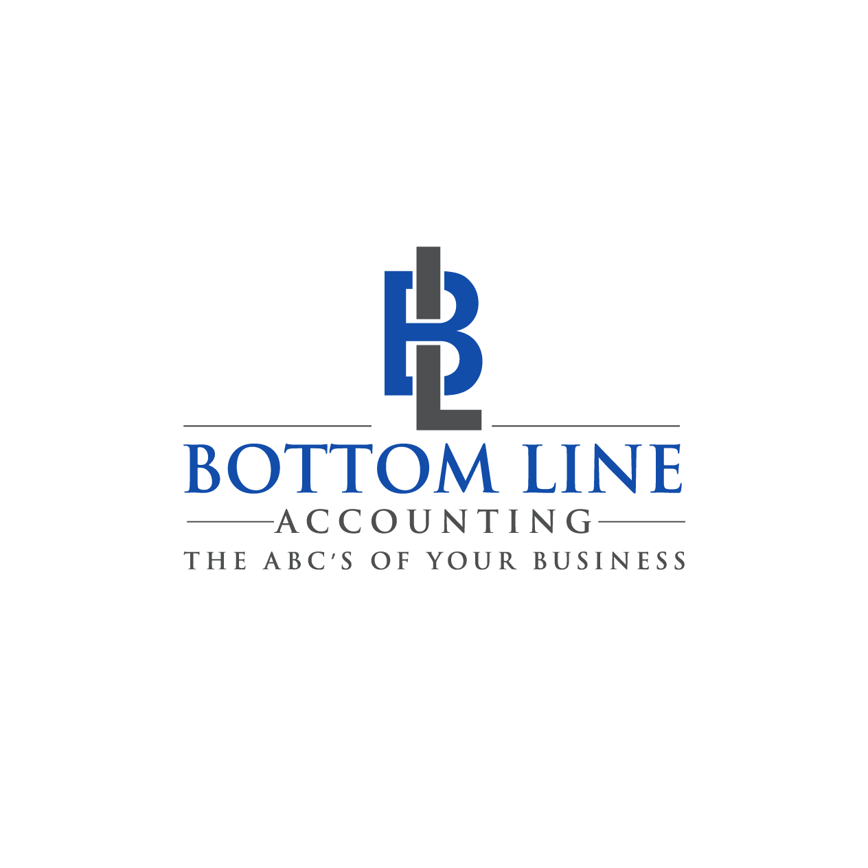 Logo Design by Wrique Design for Bottom Line Accounting, LLC | Design #13731848