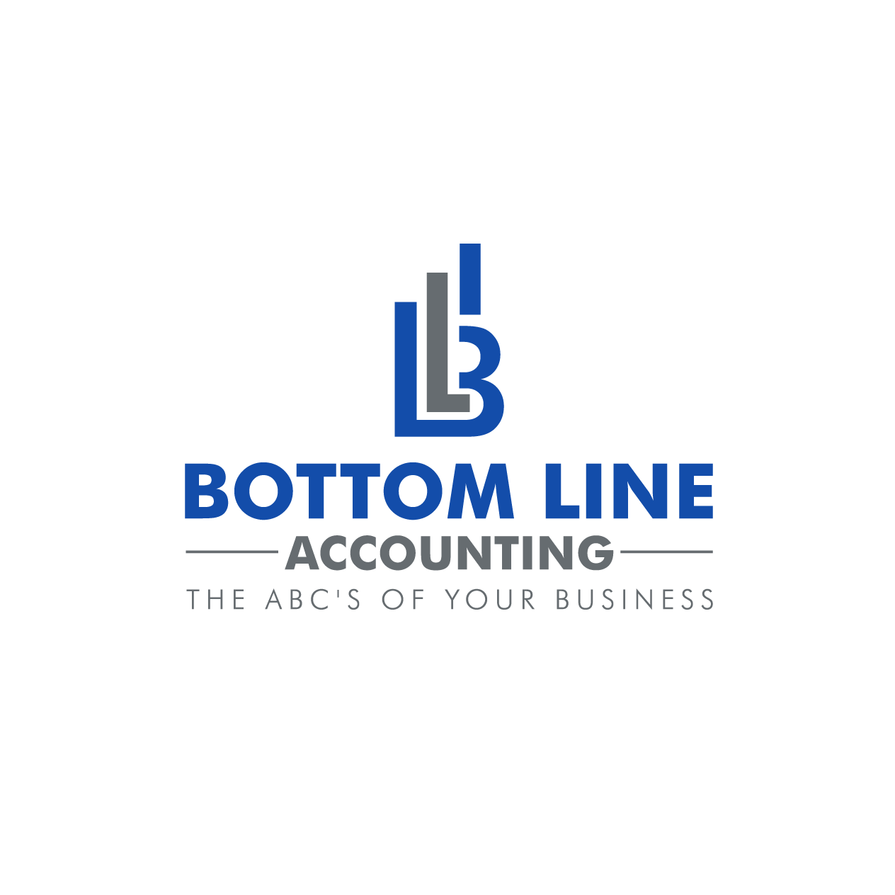 Logo Design by Wrique Design for Bottom Line Accounting, LLC | Design #13732146