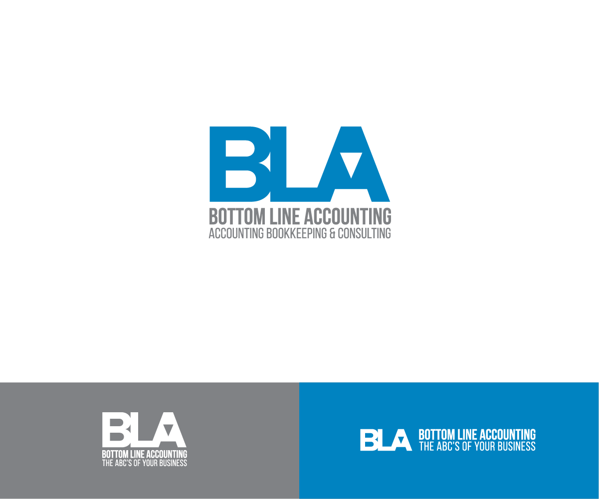 Logo Design by bluejet for Bottom Line Accounting, LLC | Design #13741800
