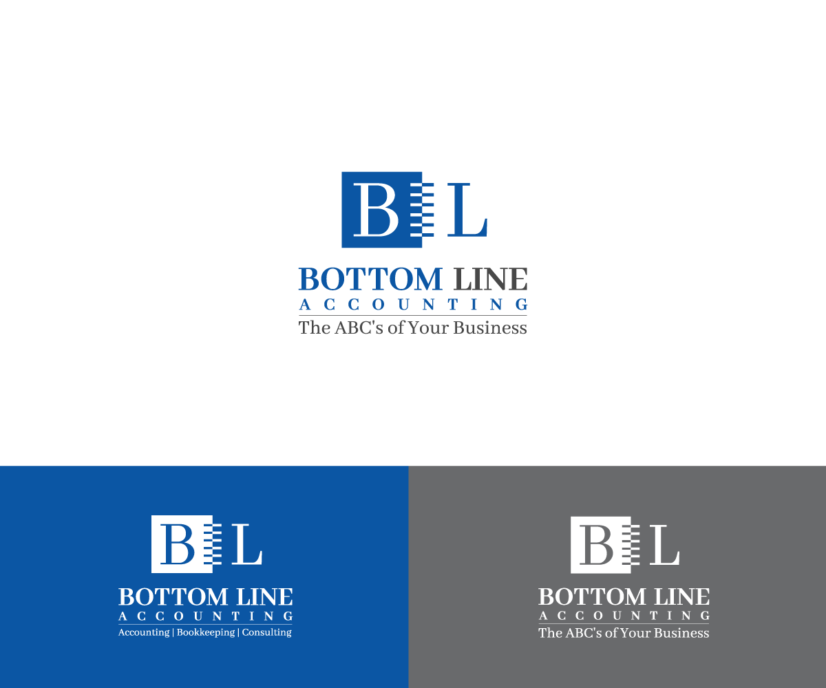 Diseño de Logo por JK18 para Bottom Line Accounting, LLC | Diseño #13733460