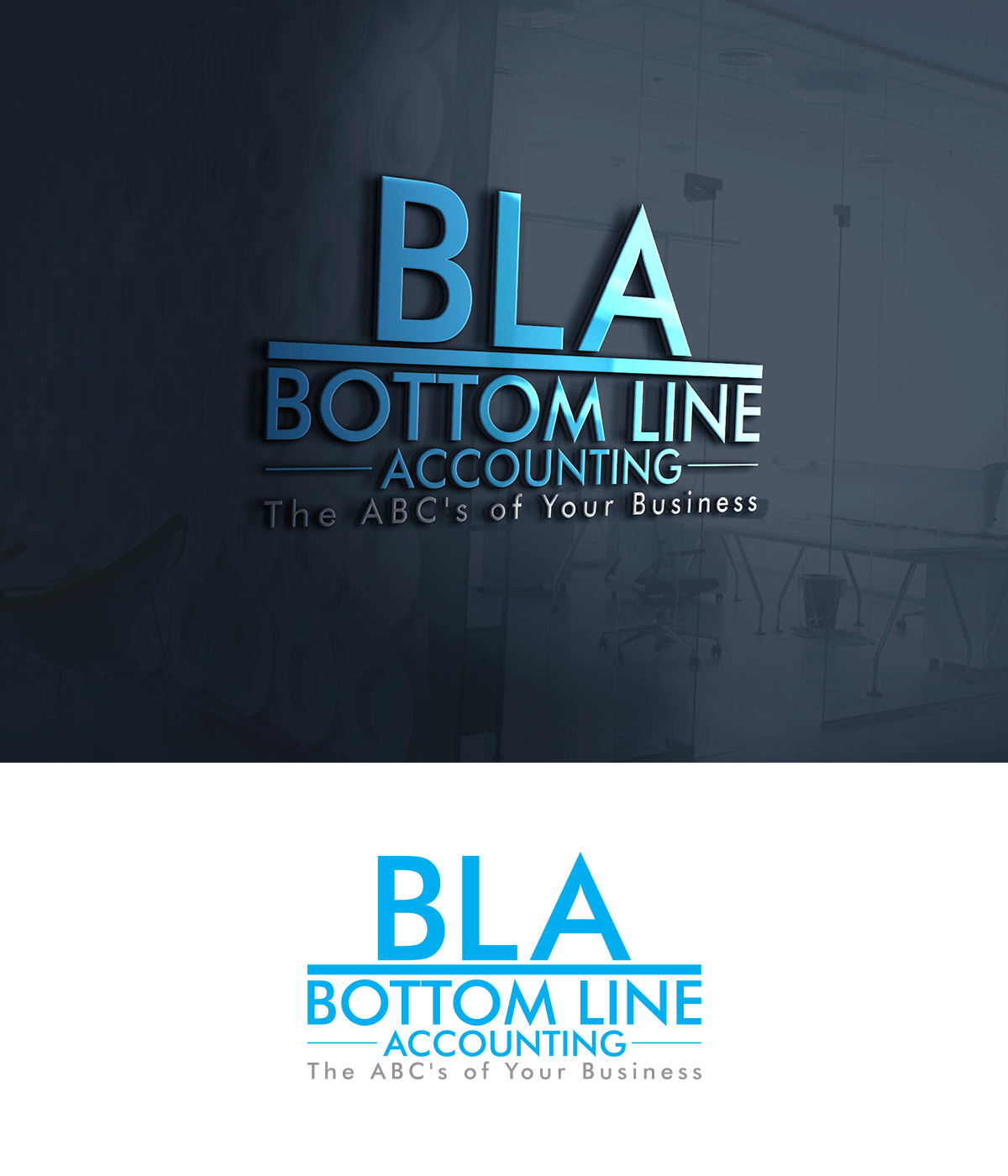 Logo Design by supercreative for Bottom Line Accounting, LLC | Design #13665914