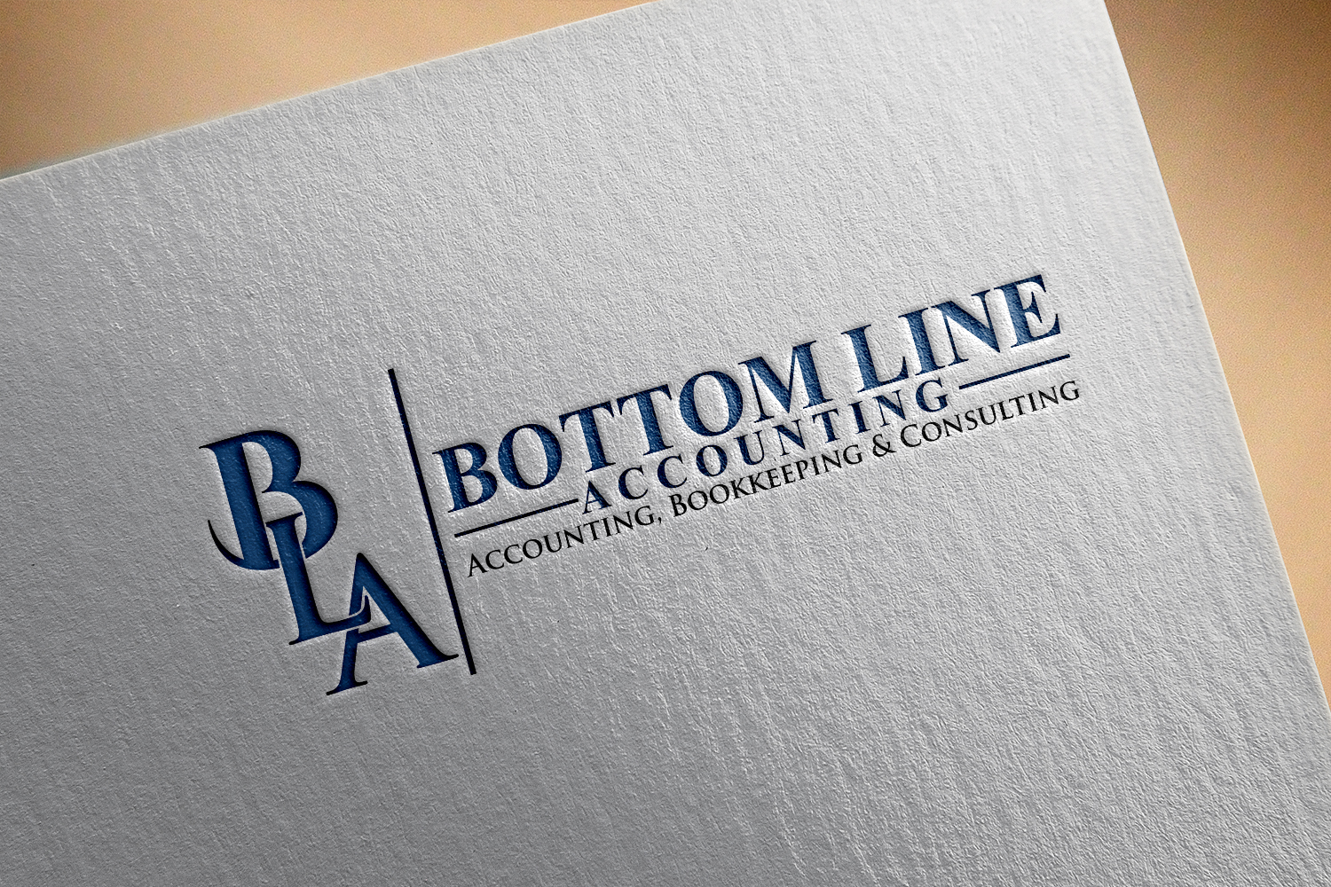 Logo Design by hemi world for Bottom Line Accounting, LLC | Design #13658766