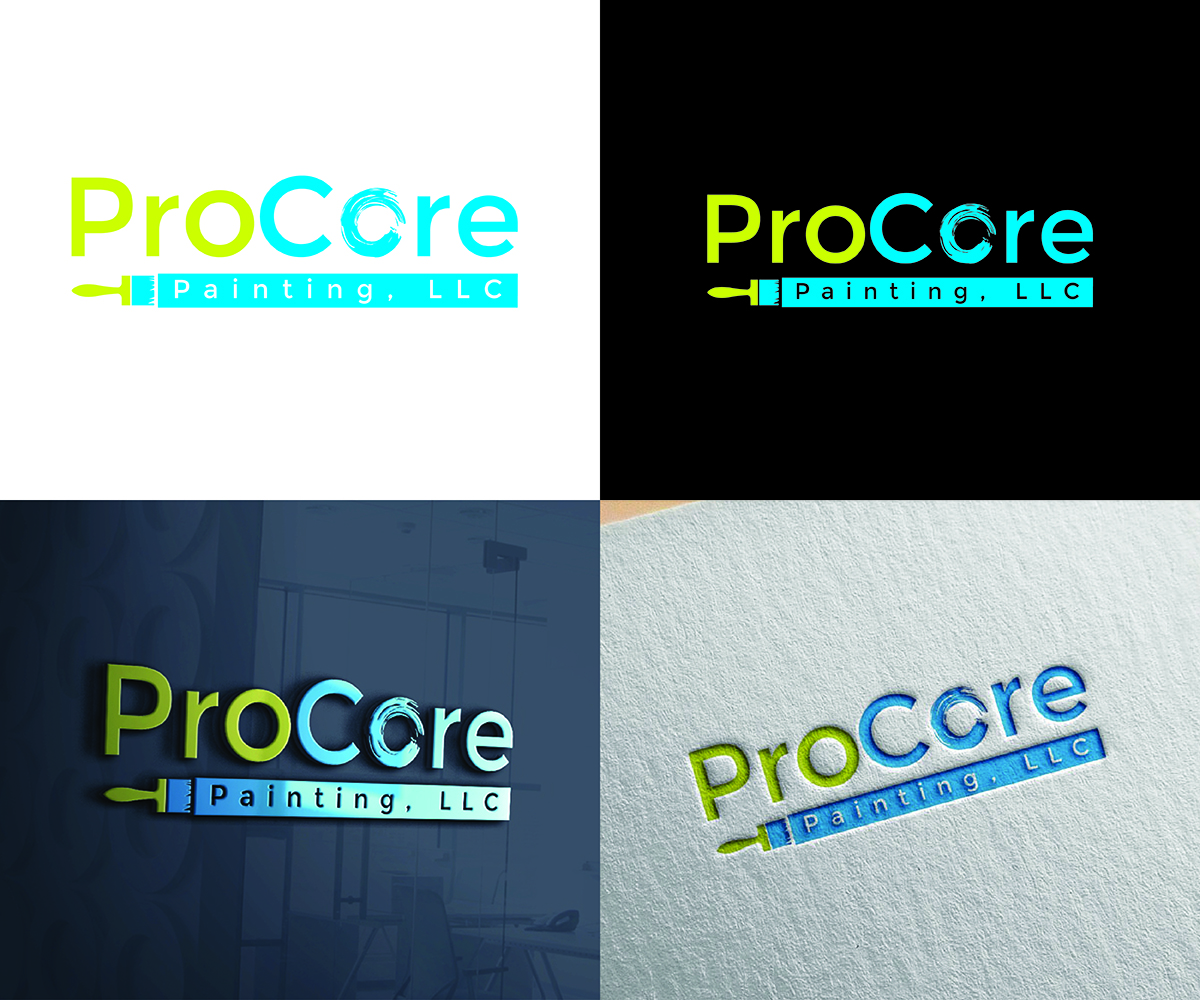 Diseño de Logo por Logico Artlines para ProCore Painting, LLC | Diseño #13667163