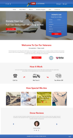Web Design by pb for this project | Design: #13677472