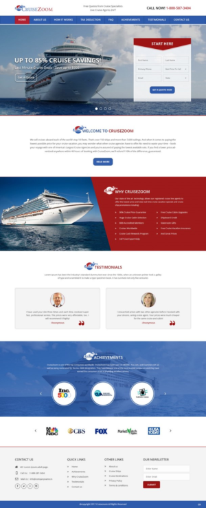 Web Design by pb for this project | Design: #13677517
