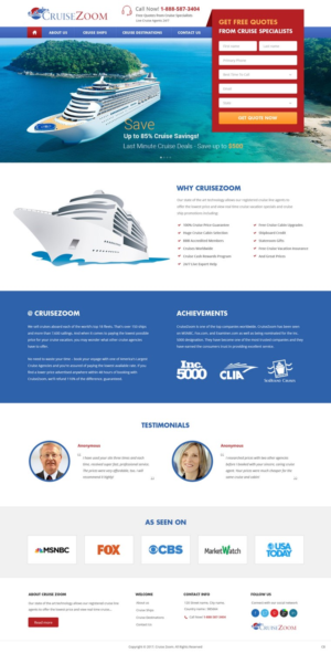 Web Design by pb for this project | Design: #13677519