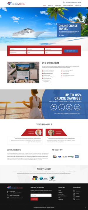 Web Design by pb for this project | Design: #13677528