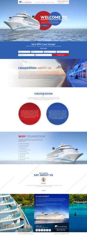 Web Design by Black Stallions Impressive Solutions for this project | Design #13709960