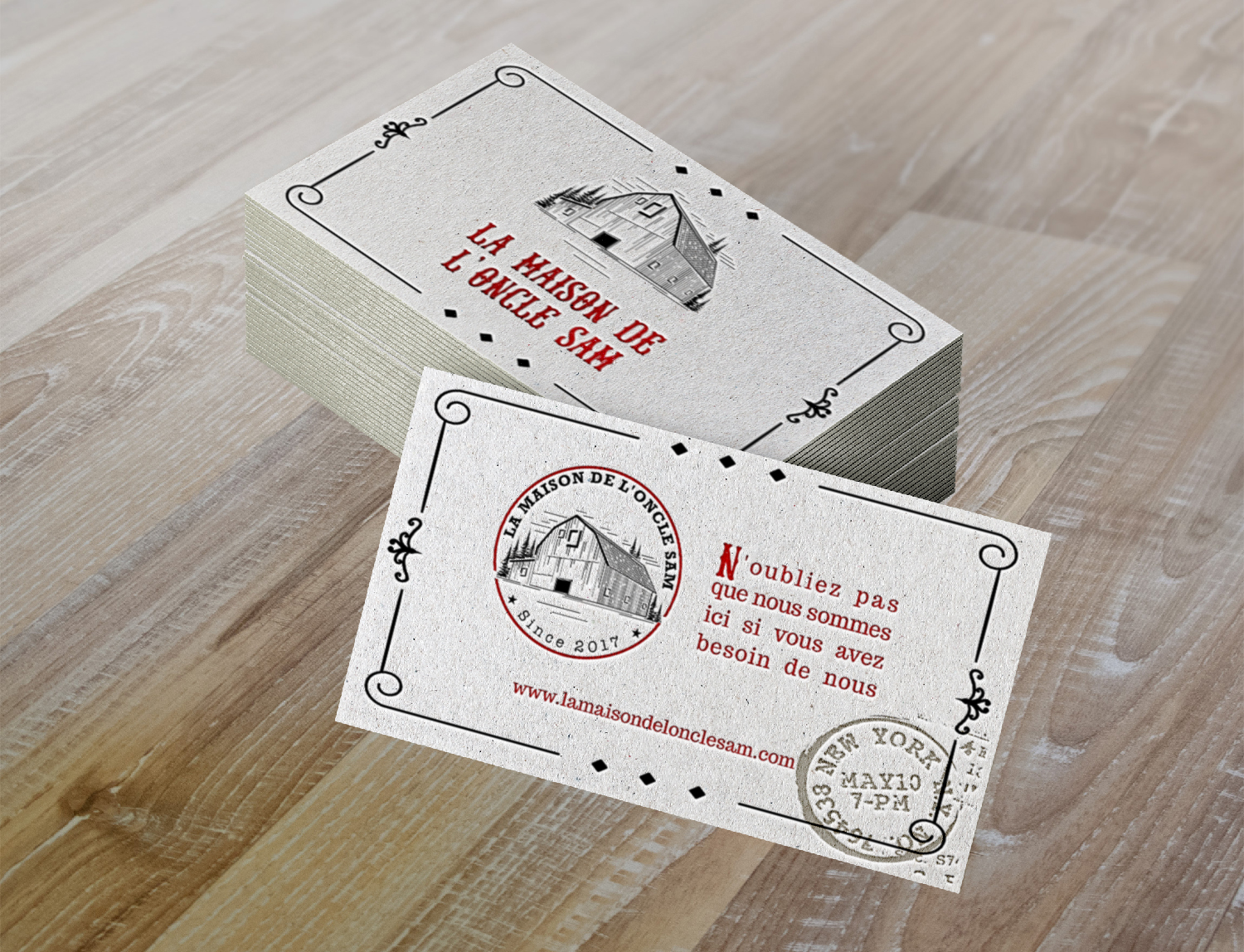 Business Card Design by luiz otavio I DESIGN for SARL Systeme charles | Design #13678202