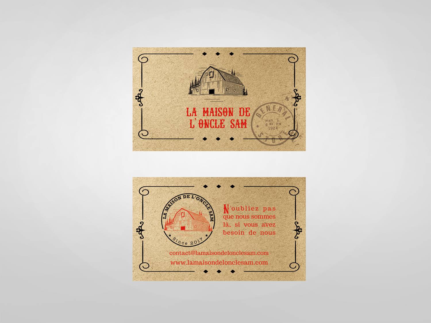 Business Card Design by luiz otavio I DESIGN for SARL Systeme charles | Design #13722672