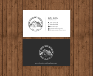 Business Card Design by chandrayaan.creative for SARL Systeme charles | Design: #13675265