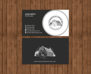 Business Card Design by chandrayaan.creative for SARL Systeme charles | Design: #13675267