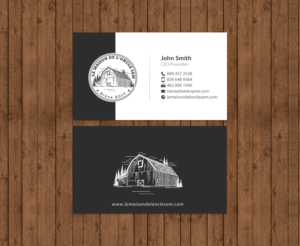 Business Card Design by chandrayaan.creative for SARL Systeme charles | Design: #13675268