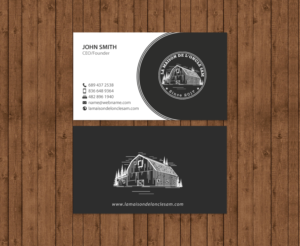 Business Card Design by chandrayaan.creative for SARL Systeme charles | Design: #13676056