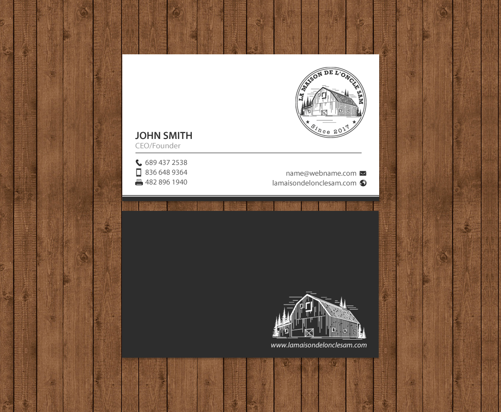 Design de Carte de Visite par chandrayaan.creative pour SARL Systeme charles | Design #13676057