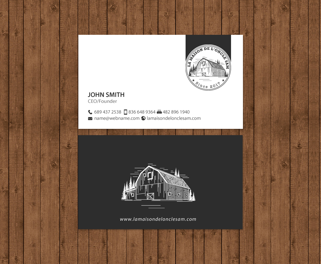 Design de Carte de Visite par chandrayaan.creative pour SARL Systeme charles | Design #13676072