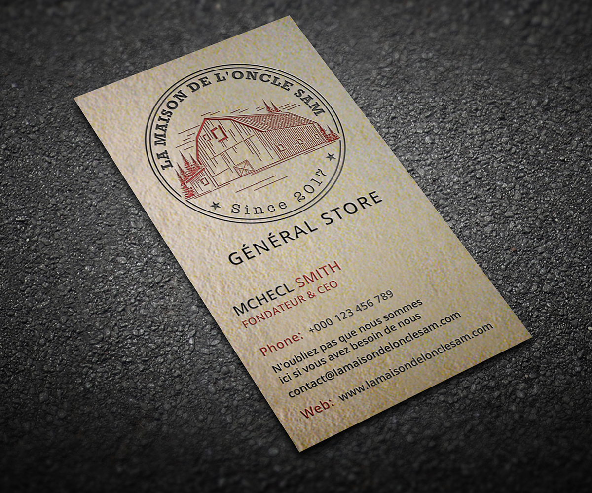 Business Card Design by Graphic Flame for SARL Systeme charles | Design #13709514