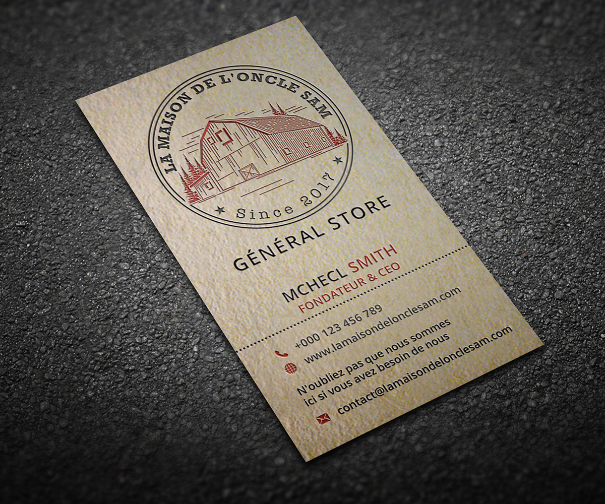 Business Card Design by Graphic Flame for SARL Systeme charles | Design #13709516