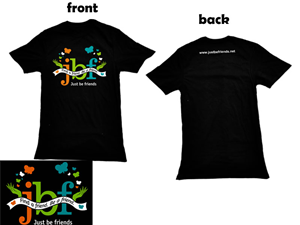 T-shirt Design by inumocca for Just Be Friends Network Inc. | Design #546026
