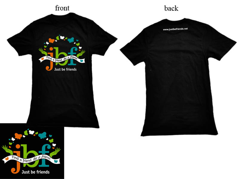 Diseño de Camiseta por inumocca para Just Be Friends Network Inc. | Diseño #546219