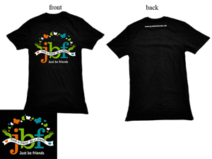 T-shirt Design by inumocca for Just Be Friends Network Inc. | Design: #546219
