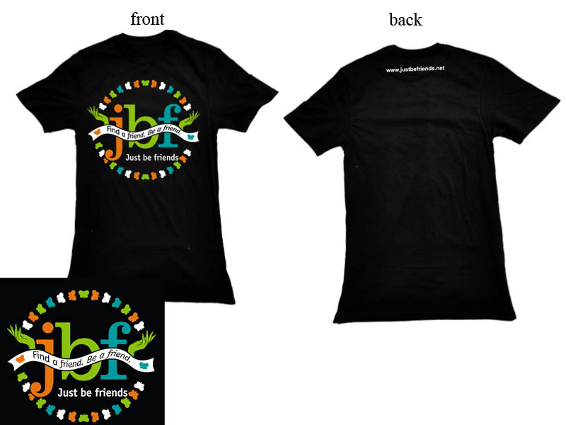 T-shirt Design by inumocca for Just Be Friends Network Inc. | Design #546220
